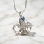 Divine Shivling Blue Stone Pendant – 925 Silver