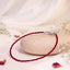 Garnet Anklet