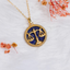Libra Lapis Lazuli Pendant