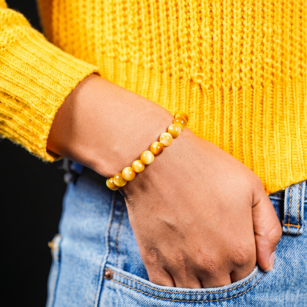 Cat's Eye Bracelet - Intuition, Detachment, and Spirituality Secondary image