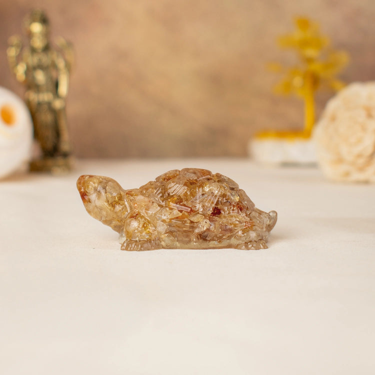 Vastu Citrine Tortoise (Kachhua) Main image