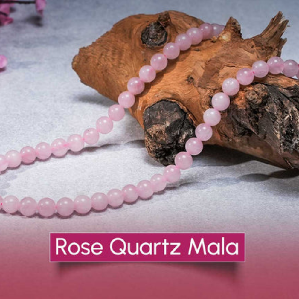 Rose Quartz Mala Main image
