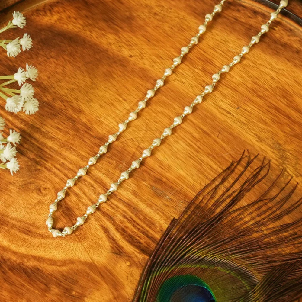 Black Tulsi Mala Silver – for Japa