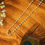 Black Tulsi Mala Silver – for Japa
