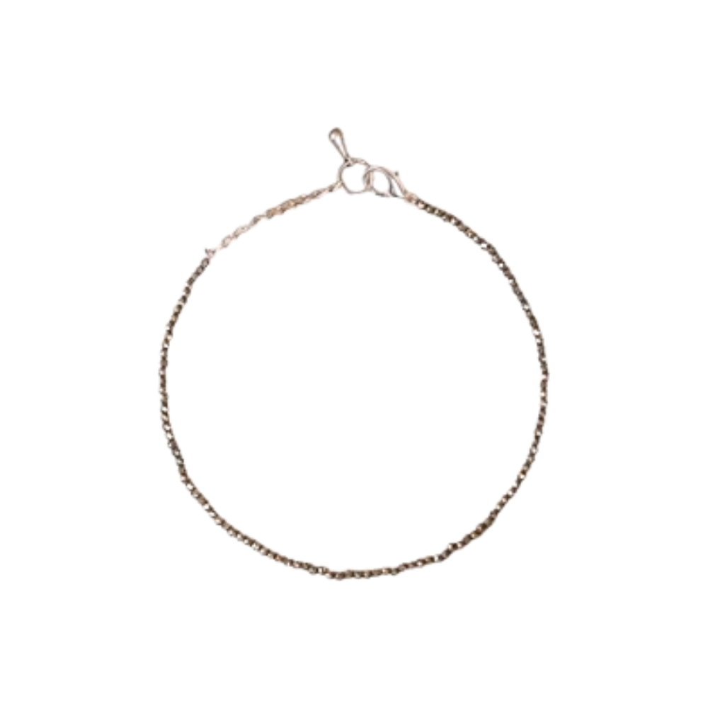 Pyrite Anklet – Wealth & Success