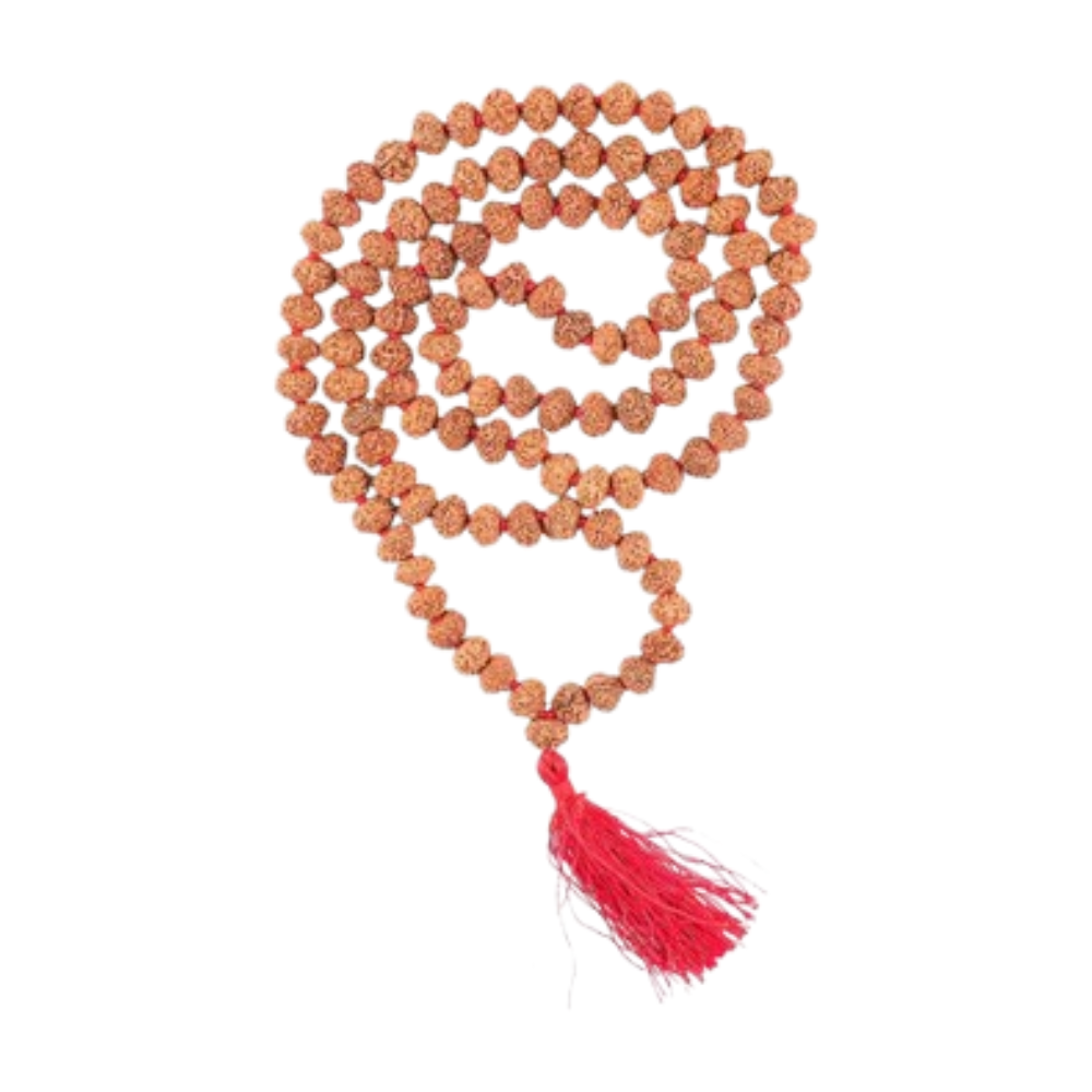 7 Mukhi Rudraksha Mala – 108 Nepali Beads, for Japa Secondary image