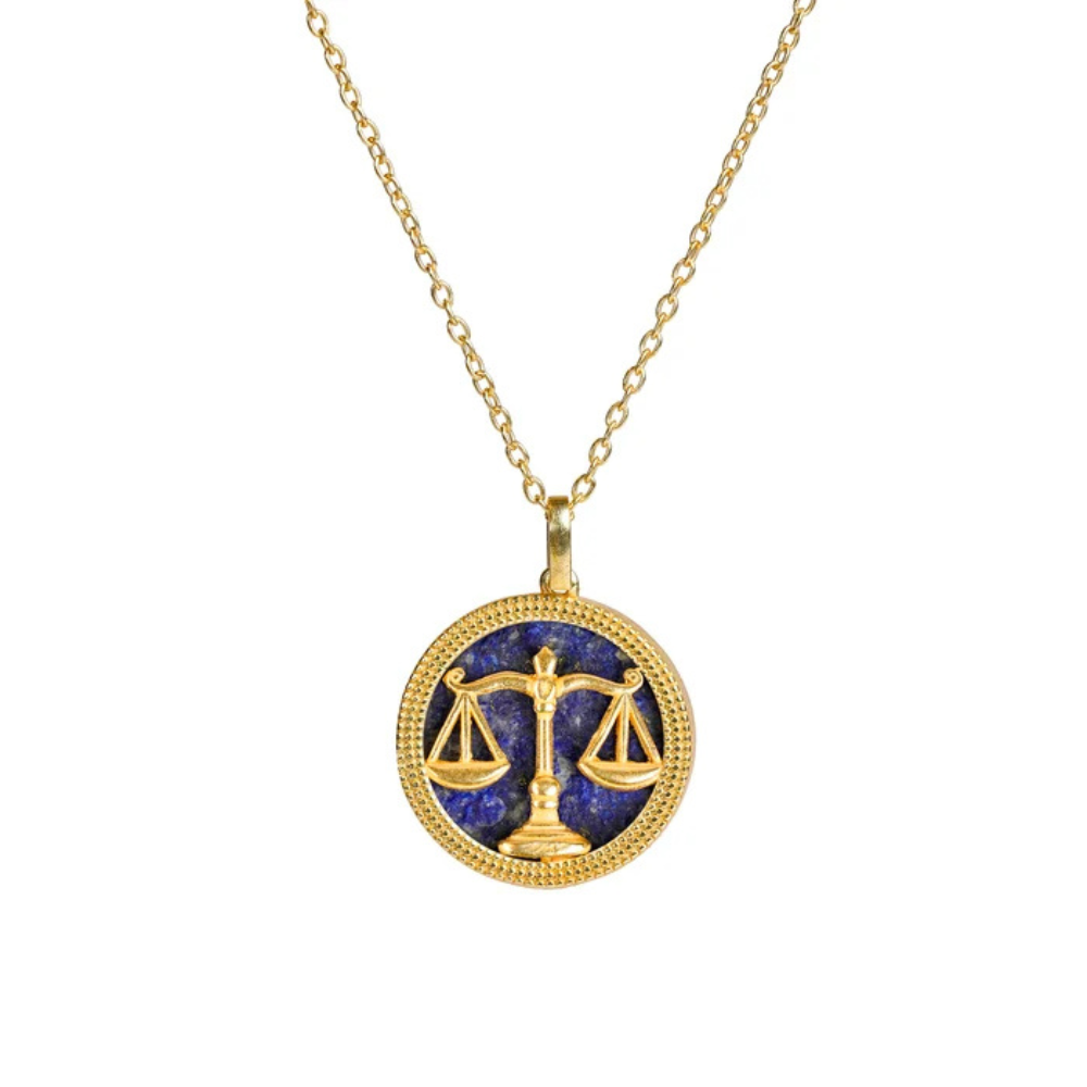 Libra Lapis Lazuli Pendant