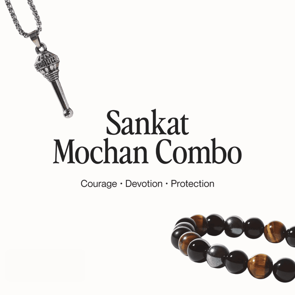 Sankat Mochan Combo - Hanuman Gada + Triple Protection