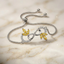 Infinity Butterfly Silver Bracelet