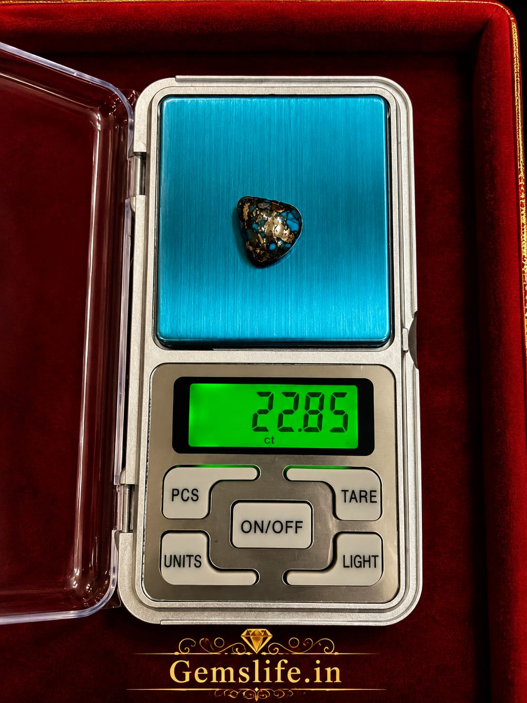 Turquoise (Firoza) – 22.85 Carat Main image