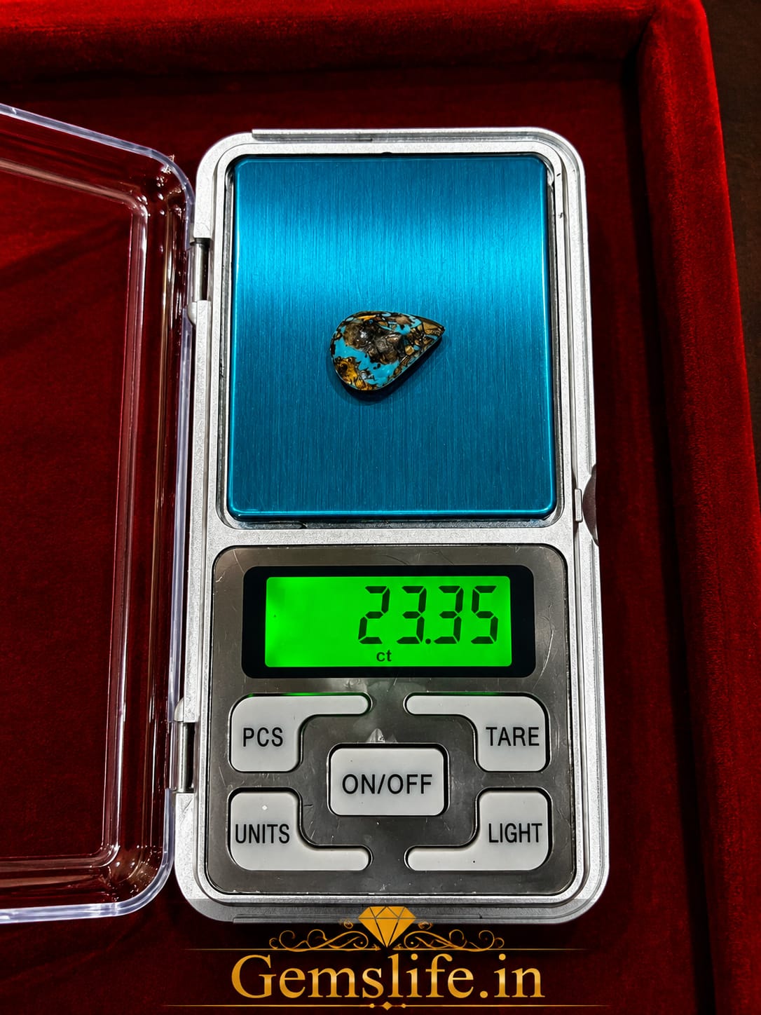 Turquoise (Firoza) – 23.35 Carat Main image
