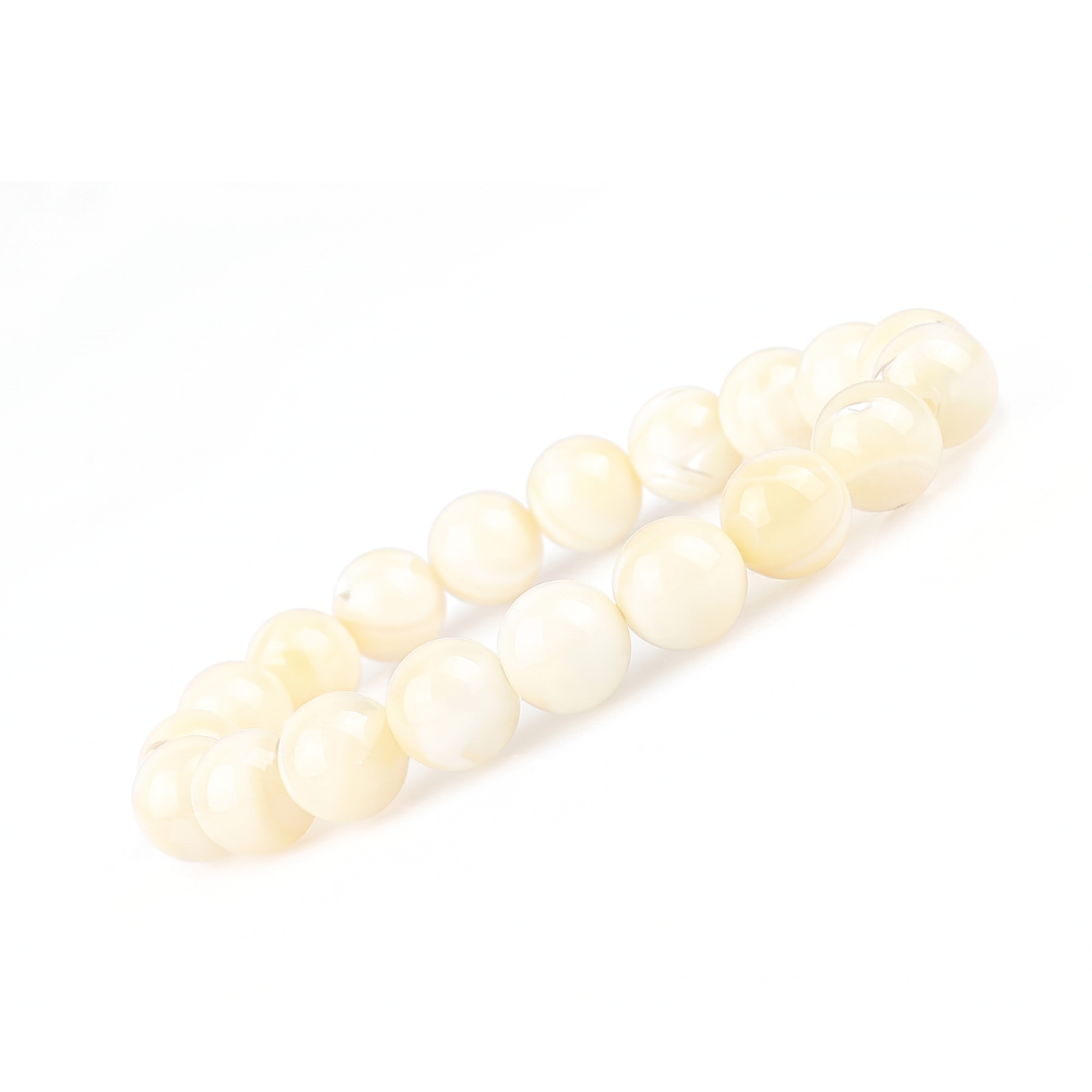 Mother of Pearl Bracelet - Calm Emotions, Peace & Inner Balance