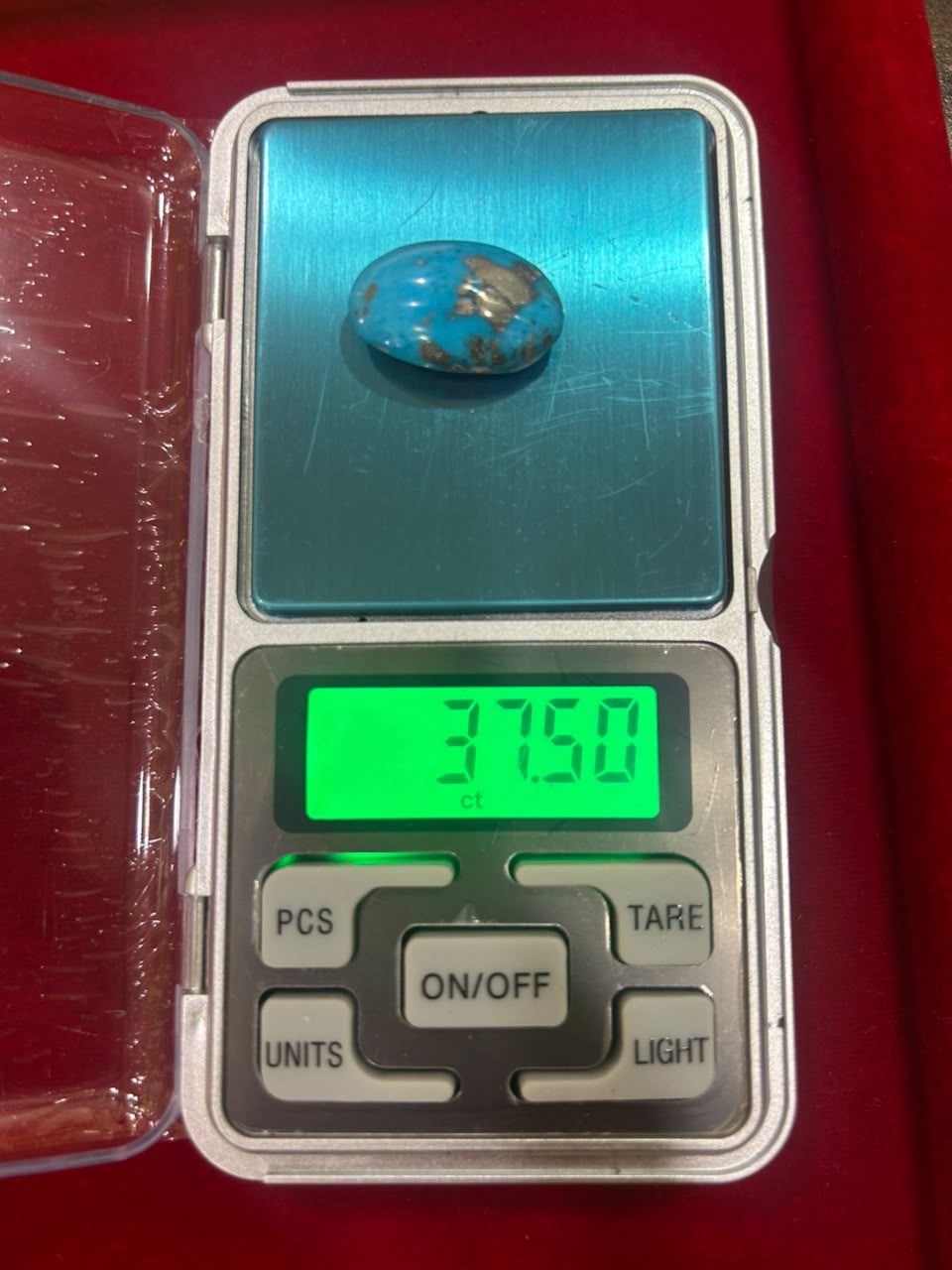 Turquoise (Firoza) – 37.50 Carat