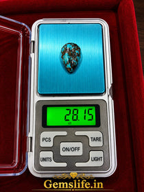 Turquoise (Firoza) – 28.15 Carat