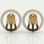 Trishul Snake Gold Earrings – for Women