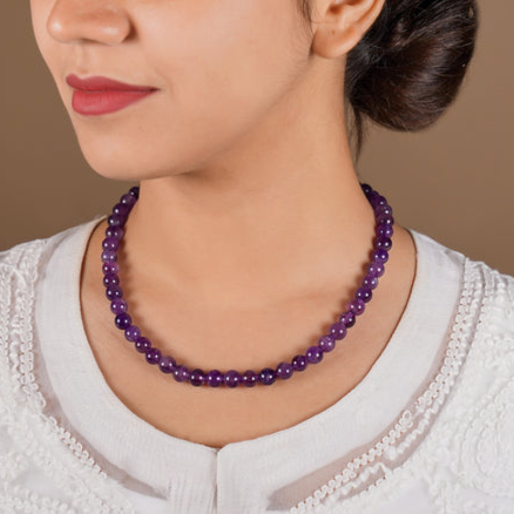 Amethyst Mala Secondary image