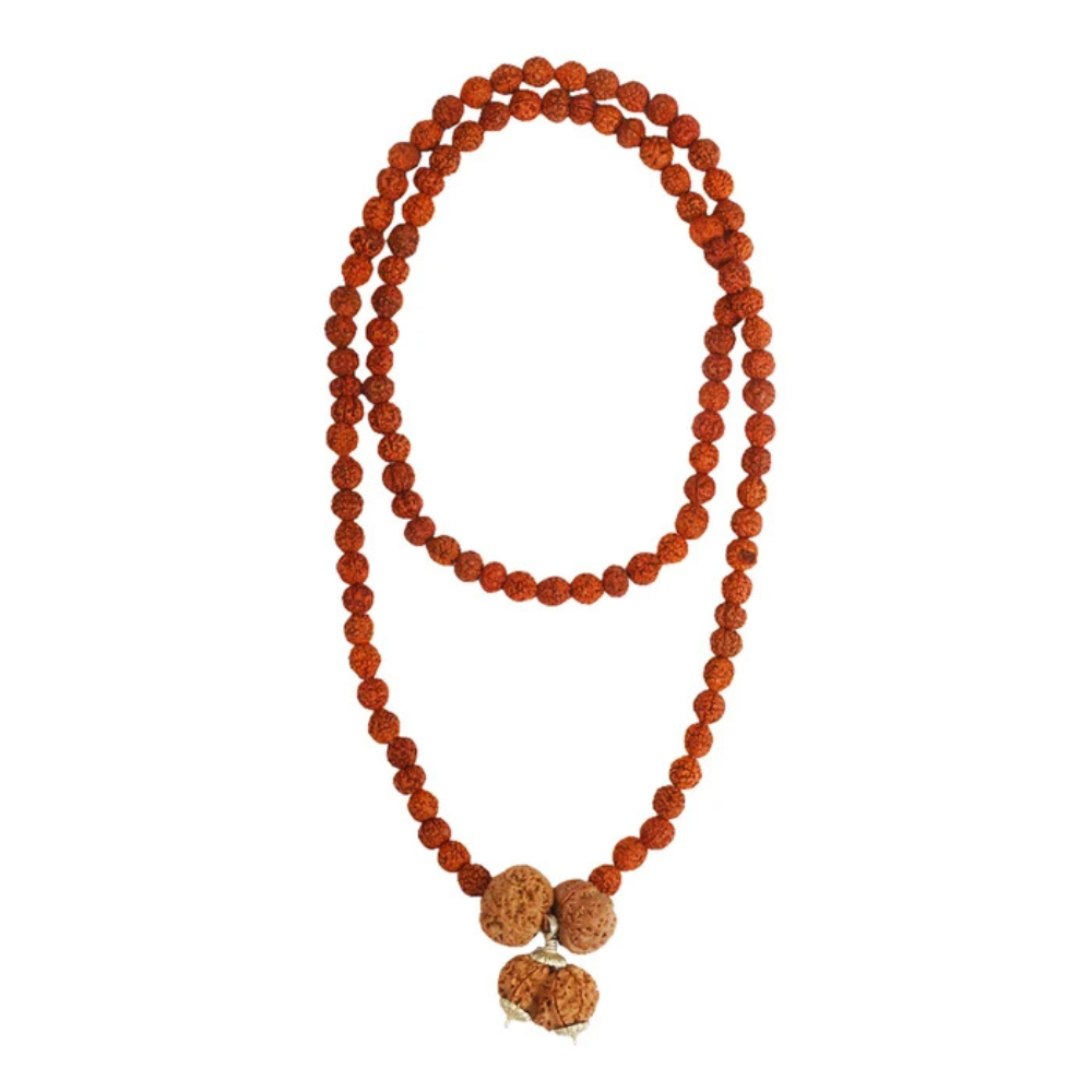 Prem Vriddhi Mala - 6 Mukhi, 7 Mukhi and Gauri Shankar Rudraksha (AB) Secondary image