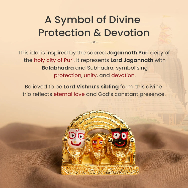Shri Jagannath Balabhadra Subhadra Idol Secondary image