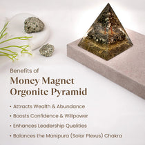 Pyrite Money Magnet Pyramid