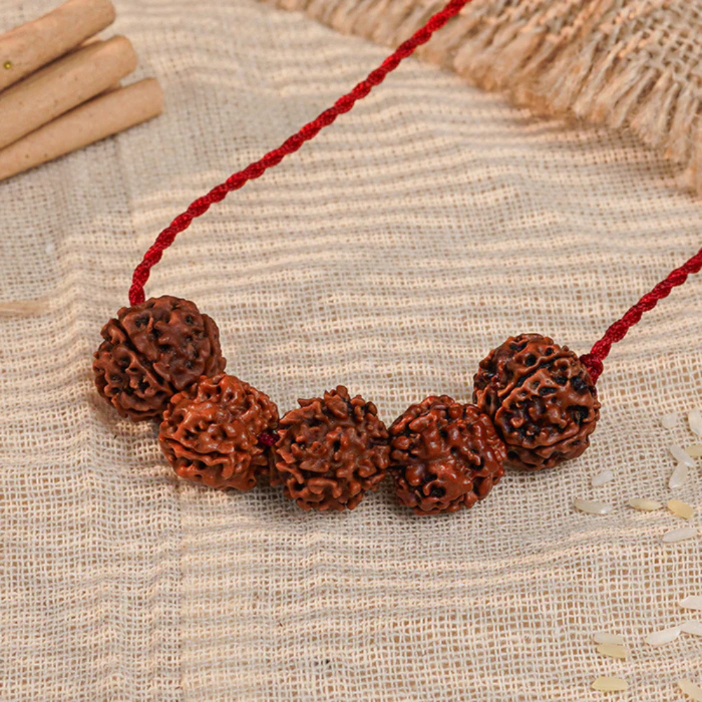 Arogya Raksha Kavach – 3 Mukhi Rudraksha Main image