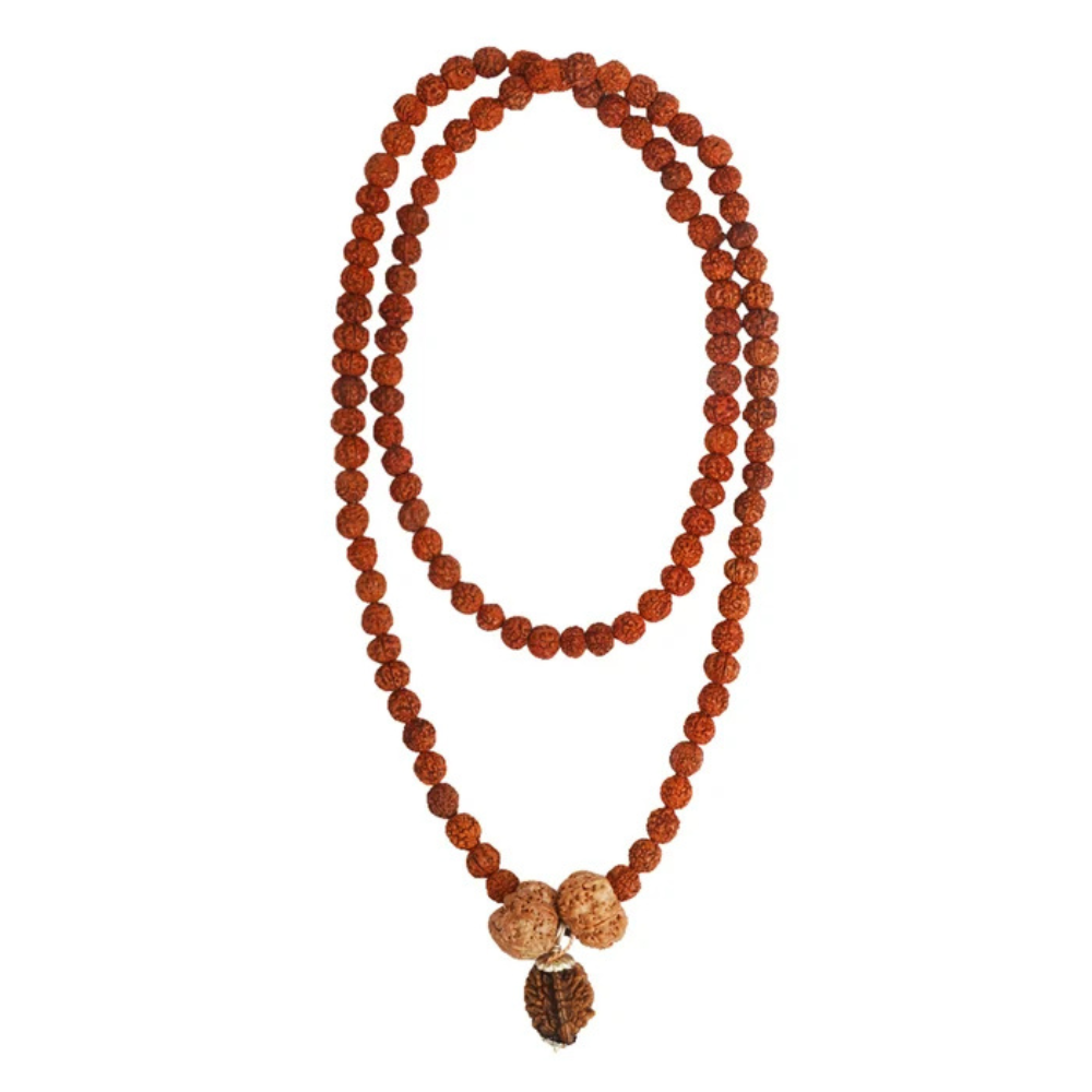 Swasth Vriddhi Mala - 7 Mukhi and 2 Mukhi Rudraksha Secondary image