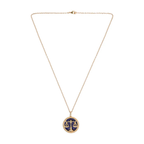 Libra Lapis Lazuli Pendant