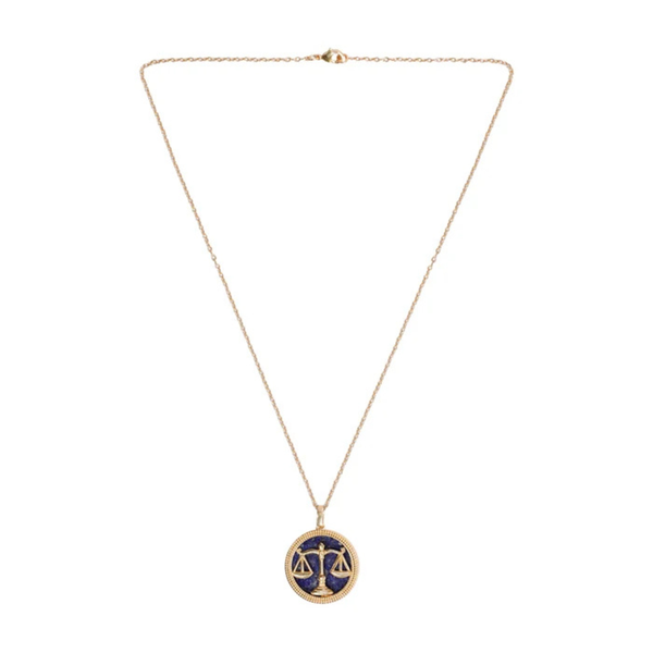 Libra Lapis Lazuli Pendant