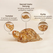 Vastu Citrine Tortoise (Kachhua)