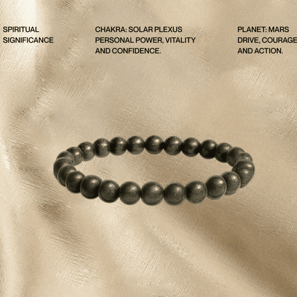 Pyrite Bracelet | Abundance & Protection