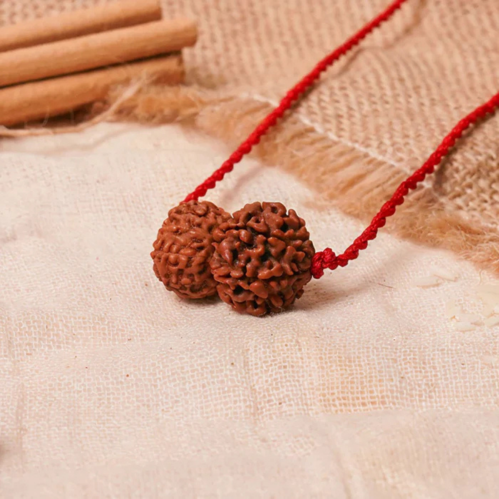Shani-Vishnu Raksha Kavach – 7 & 10 Mukhi Rudraksha Main image