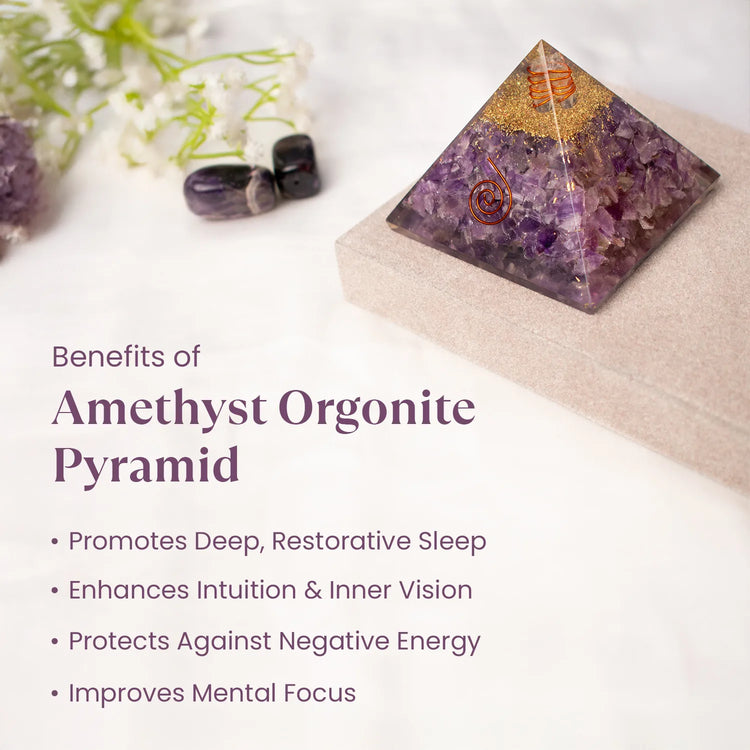 Amethyst Pyramid Secondary image