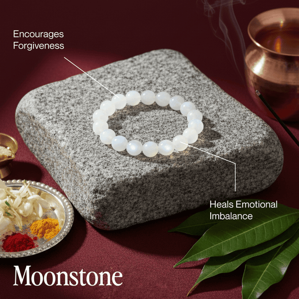 Mann Ki Shanti Combo - Amethyst + Moonstone