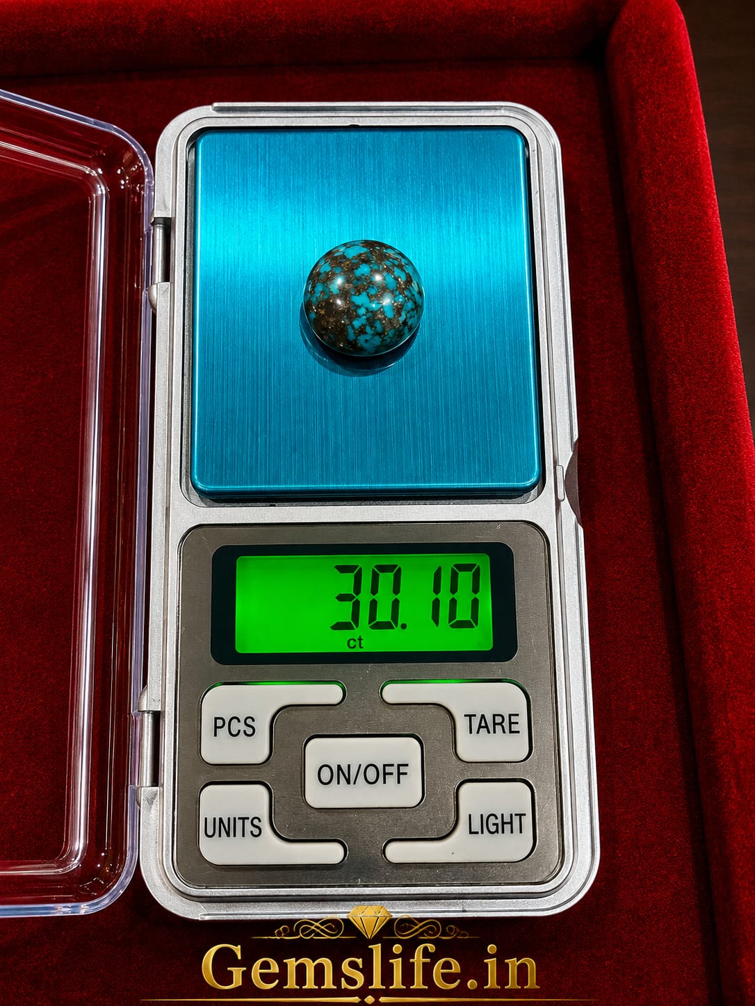 Turquoise (Firoza) – 30.10 Carat Main image