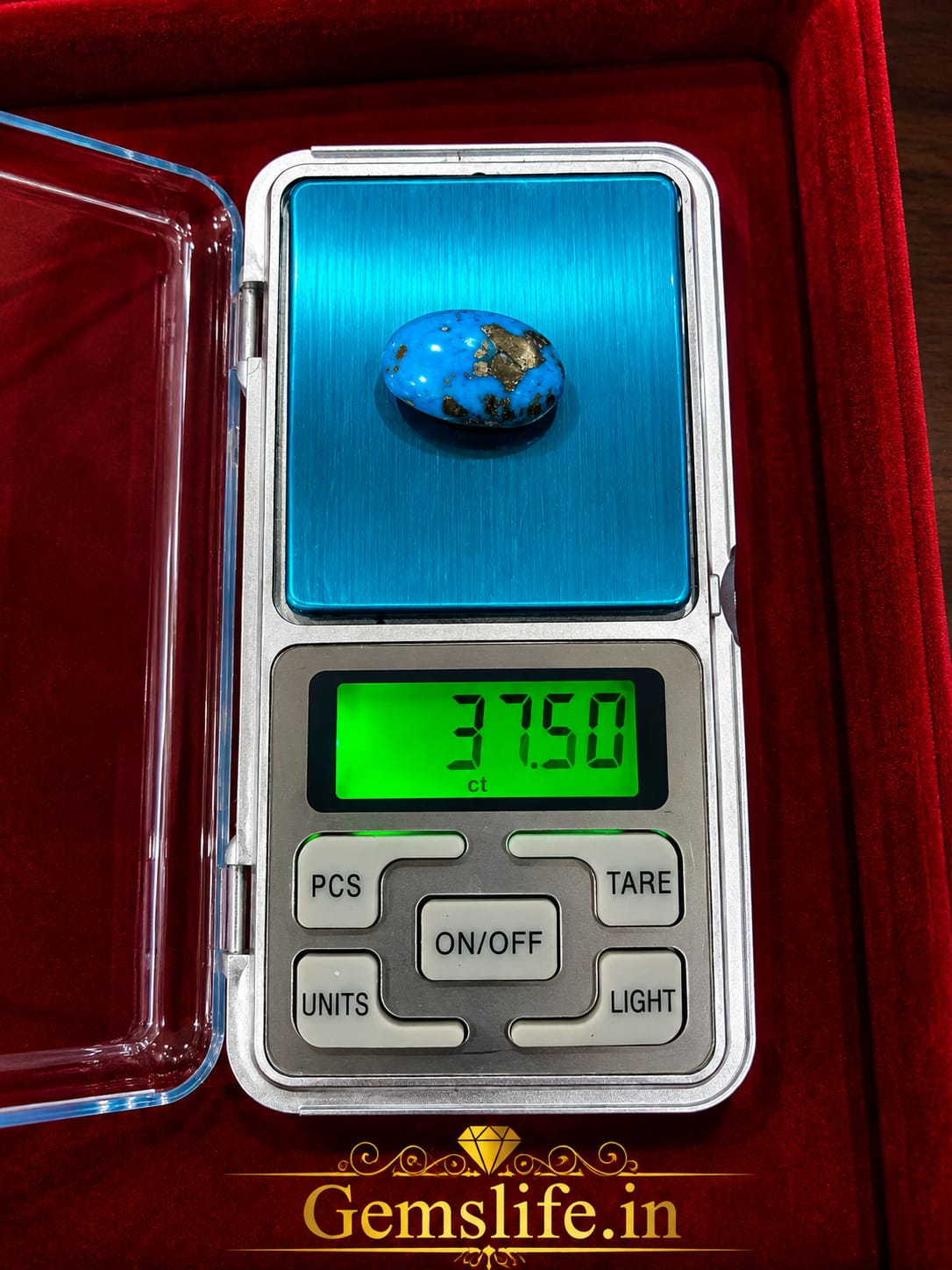 Turquoise (Firoza) – 37.50 Carat Main image