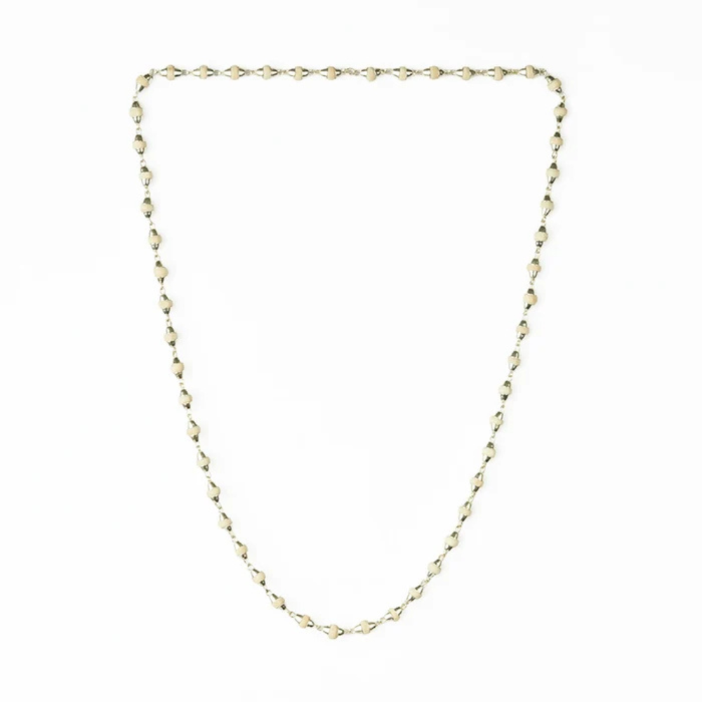 Black Tulsi Mala Silver – for Japa