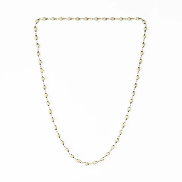 Black Tulsi Mala Silver – for Japa