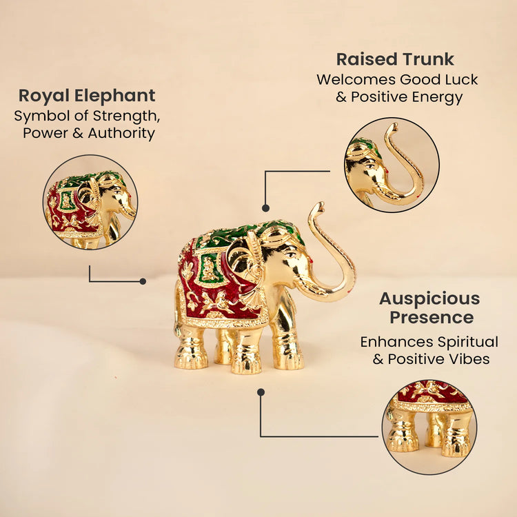 Airavat Dhan-Vridhi Elephant Idol Secondary image