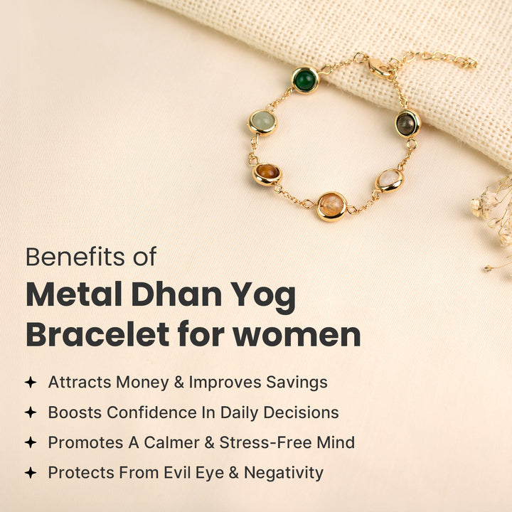 Metal Dhan Yog Bracelet for Women Secondary image