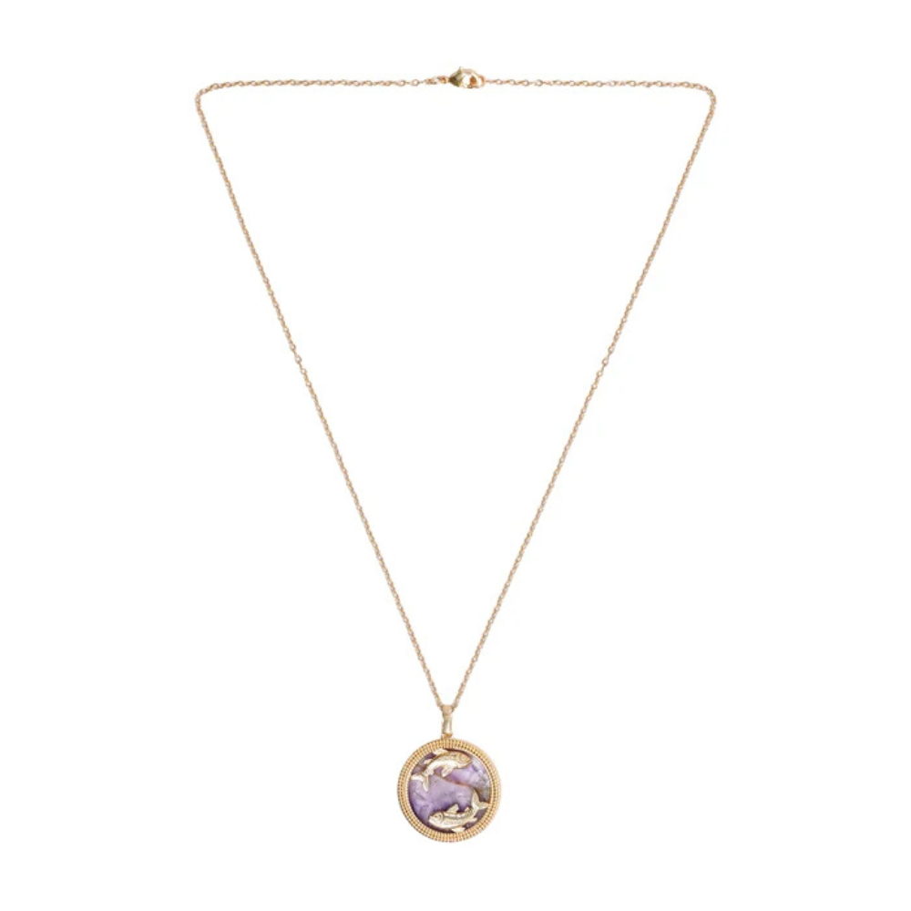 Pisces Amethyst Pendant