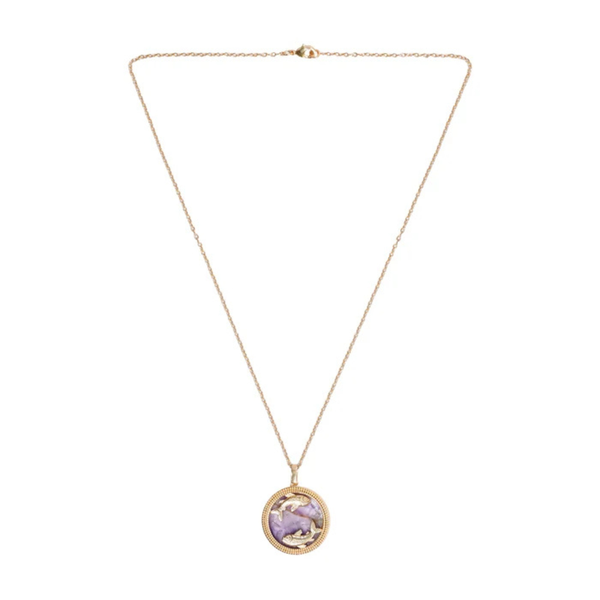 Pisces Amethyst Pendant