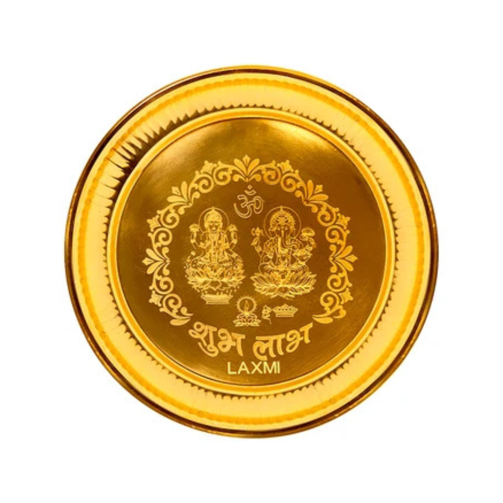 Premium Pooja Thali Set with Royal Red Velvet Box