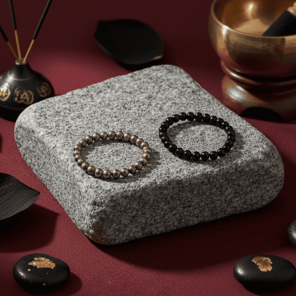 Nazar Na Lage Combo - Pyrite + Black Tourmaline