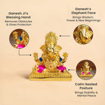 Shri Siddhivinayak Ganesha Idol