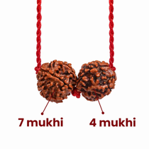 Virgo Zodiac Rudraksha Kavach