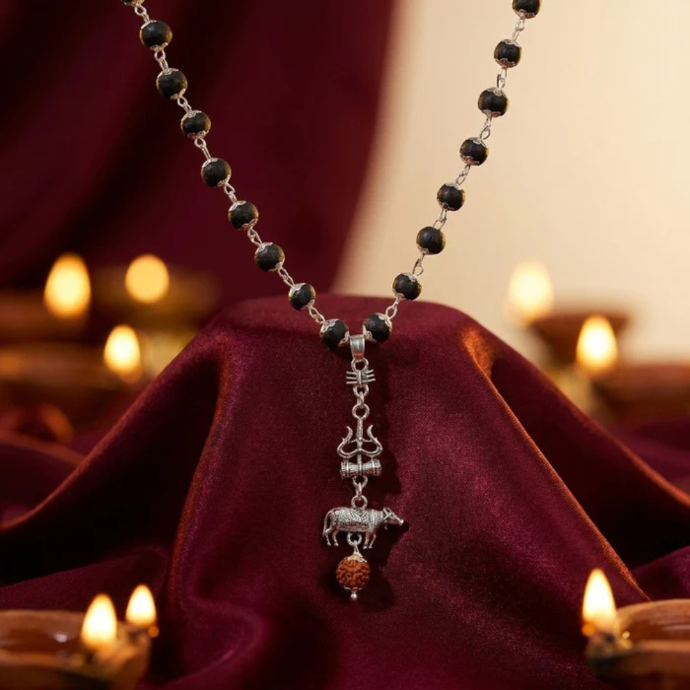 Shiv Nandi Protection Mala (Karungali) Main image
