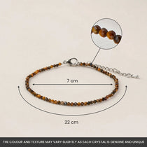 Tiger Eye Anklet