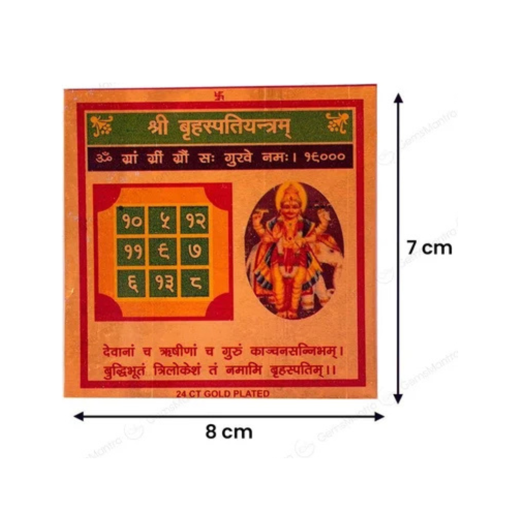 Brihaspati Yantra – for Wisdom & Career