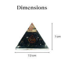 Black Obsidian Pyramid