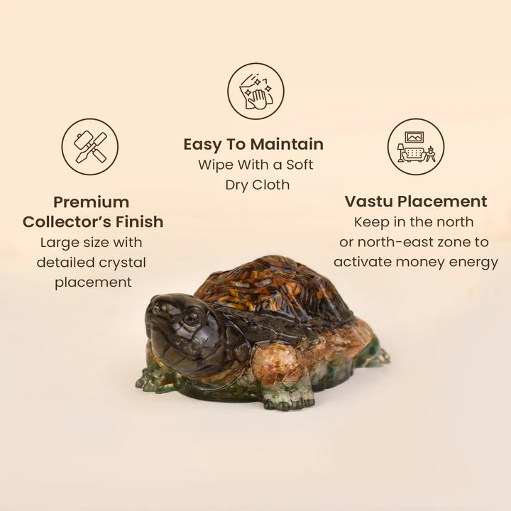 Collector’s Edition Vastu Dhan Yog Tortoise (Big size)