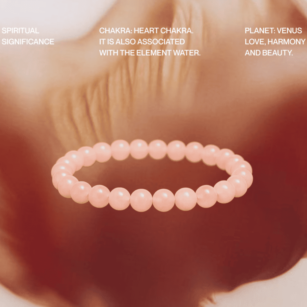 Rose Quartz Bracelet | Love & Relationships Secondary image